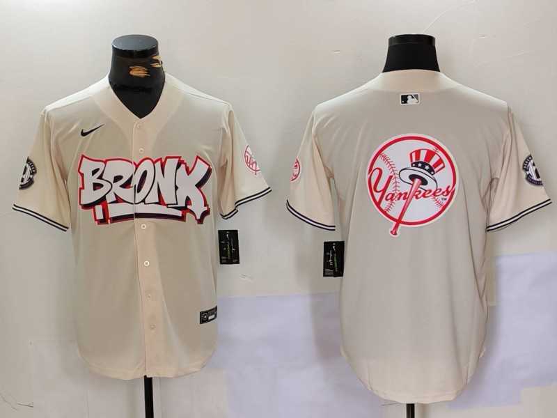 Men's New York Yankees Blank Cream Vapor Limited Stitched Baseball Jerseys,We sell and wholesale Men's New York Yankees Blank Cream Vapor Limited Stitched Baseball Jerseys on line form chian!
